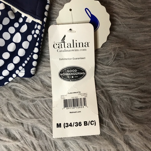 NWT Catalina Push-Up Bikini Top - Picture 4 of 6